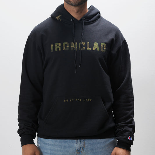 IRONCLAD CAMO LOGO CHAMPION HOODY