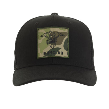 IRONCLAD CAMO EAGLE BLOCK MESH HAT