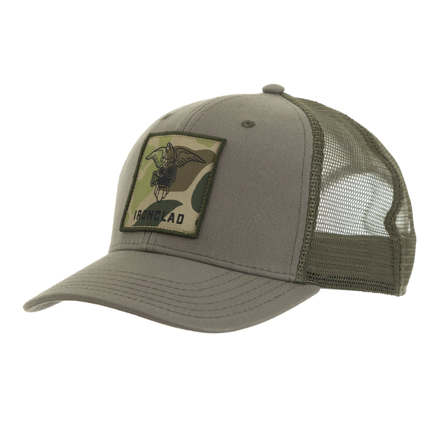 IRONCLAD CAMO EAGLE BLOCK MESH HAT