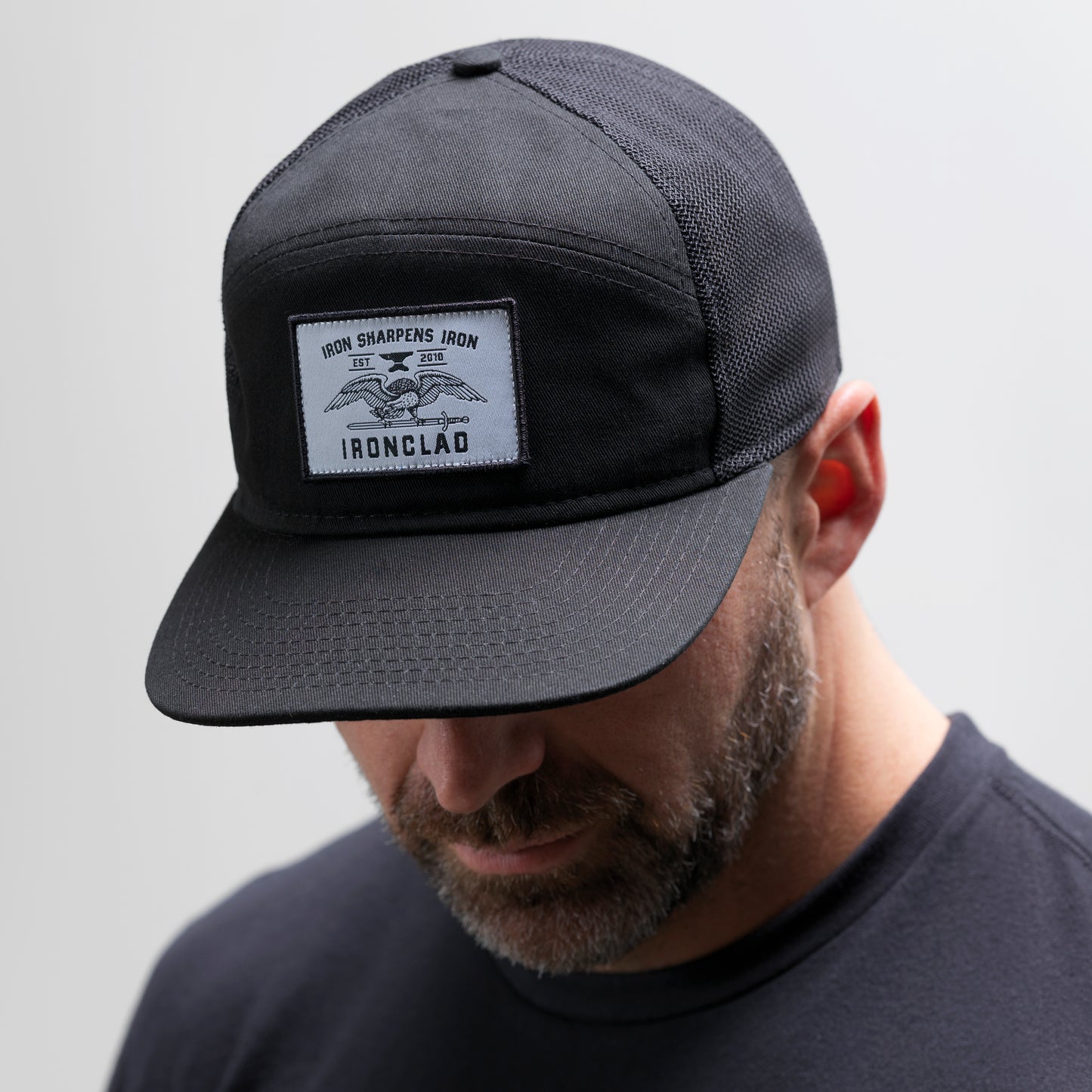 IRON SHARPENS IRON TRADESMAN MESH BACK HAT